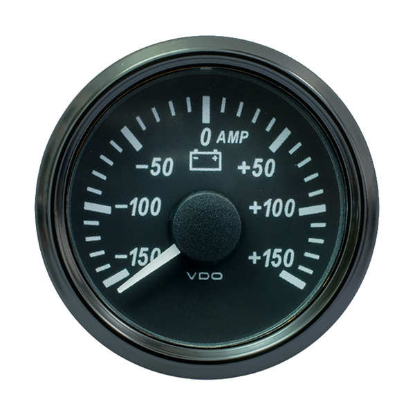 Vdo VDO SingleViu 52mm (2-1/16") Ammeter - 150 AMP A2C3833060030